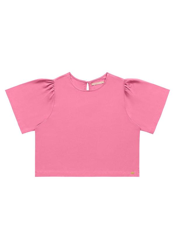 Angel - Blusa Viscose Essentials Rosa 3