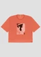 Cereja Rosa - Blusa Viscose em Tecido Plano Resort Laranja - variação: Laranja