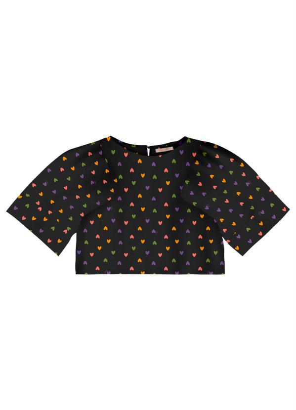 Angel - Blusa Viscose Estampado