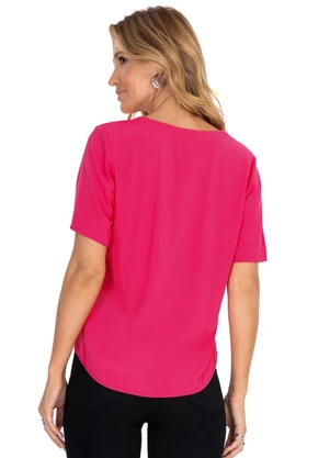 Endless - Blusa Viscose Feminina Rosa - ENDLESS