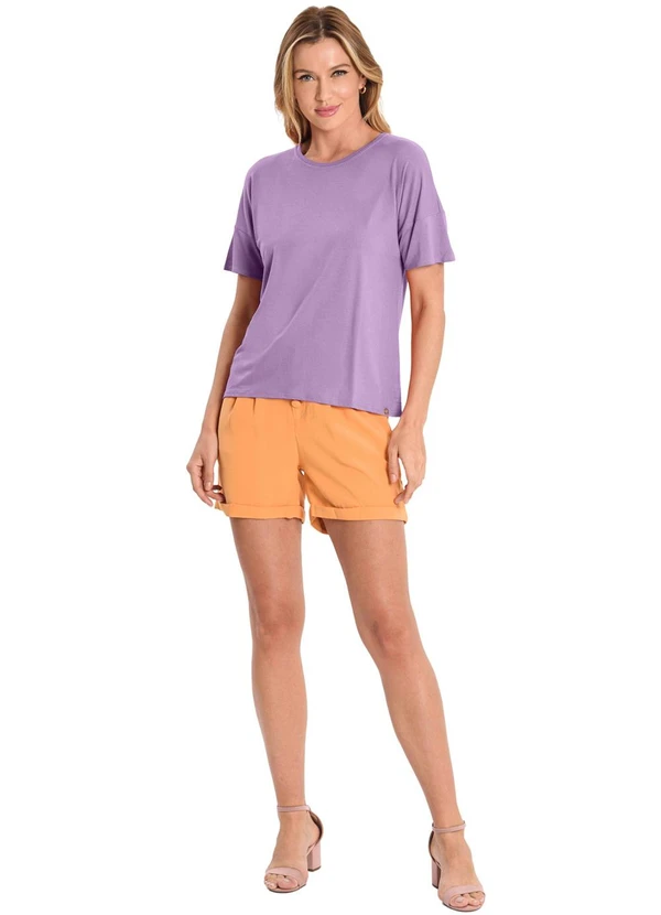 Endless - Blusa Viscose Feminina Roxo 3