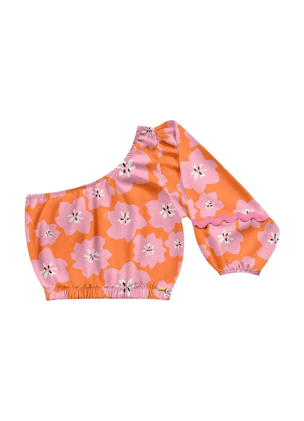 Angel - Blusa Viscose  OmbroEstampado  5