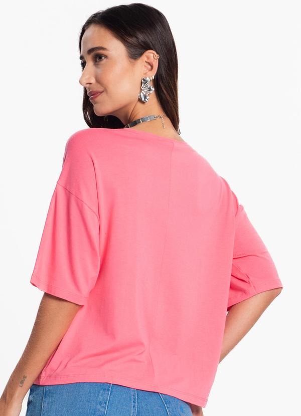 Endless - Blusa Viscotorcion Feminina Rosa 2