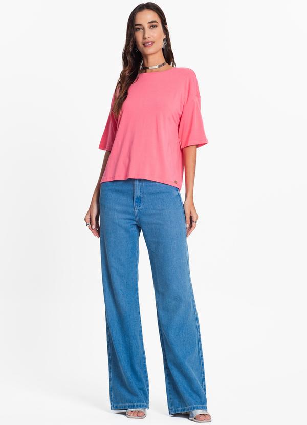 Endless - Blusa Viscotorcion Feminina Rosa 3