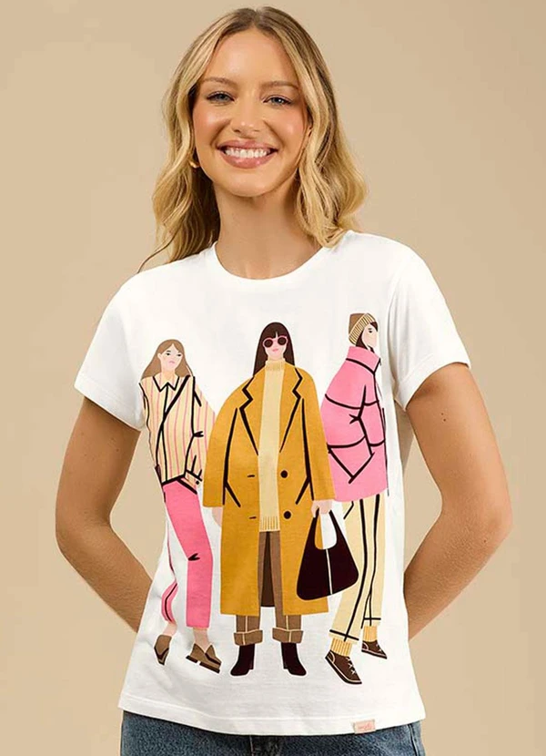 Angel - Blusa Winter Girls Branco