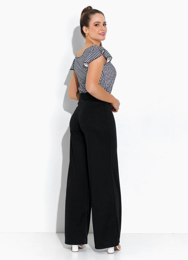 Rosalie - Blusa Xadrez com Babado 4