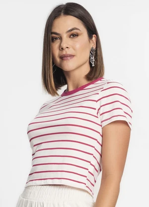 Blusa Básica Feminina Rovitex (Rosa) - ROVITEX