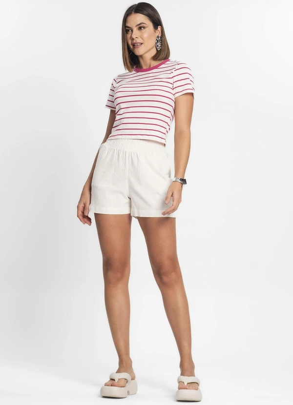 Rovitex - Blusa Básica Feminina Rovitex Rosa 3