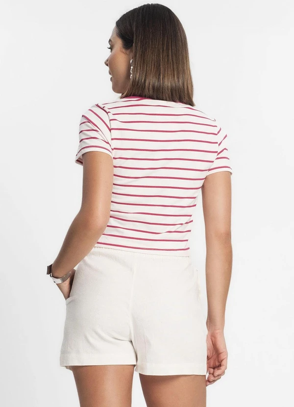 Rovitex - Blusa Básica Feminina Rovitex Rosa 4