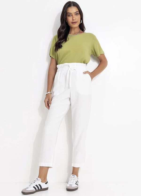 Fakini - Blusa em Viscose Verde 7