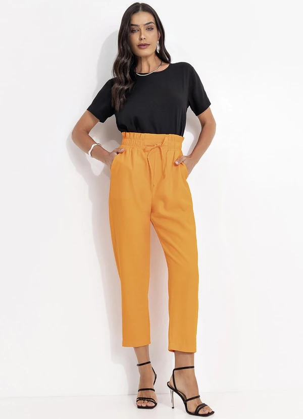 Fakini - Blusa em Viscose Preto 3