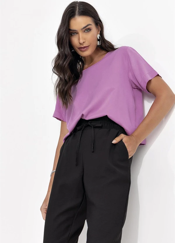 - Blusa em Viscose Roxo 5