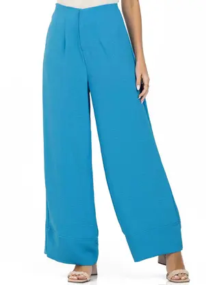 Endless - Calça Crepe Feminina Azul - ENDLESS