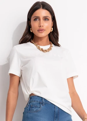 Colcci Jeans - Camisa Off White - COLCCI JEANS