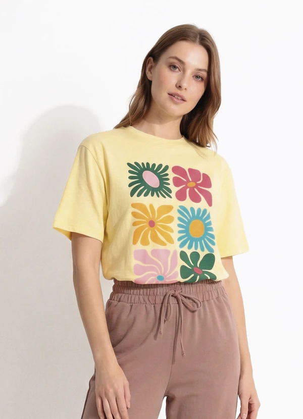 Fakini - Camiseta Amarelo Fakini