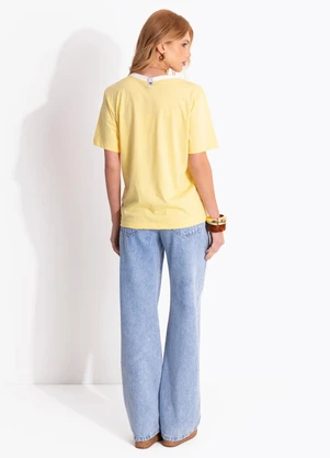 Colcci - Camiseta Amarelo - COLCCI