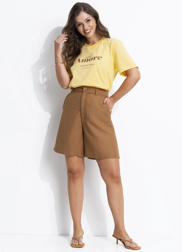 Colcci - Camiseta Amarelo 3