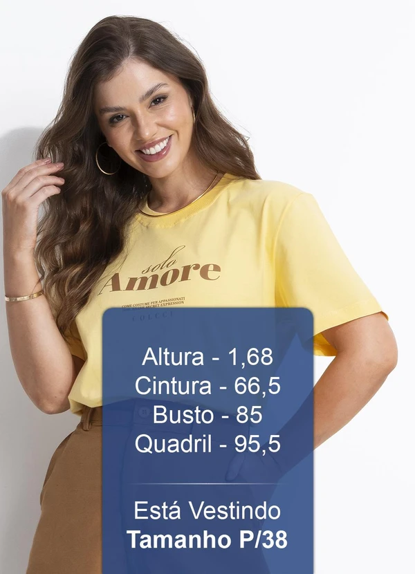 Colcci - Camiseta Amarelo 6