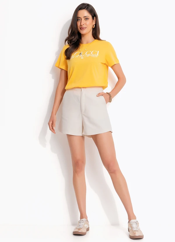 Colcci - Camiseta Amarelo 3