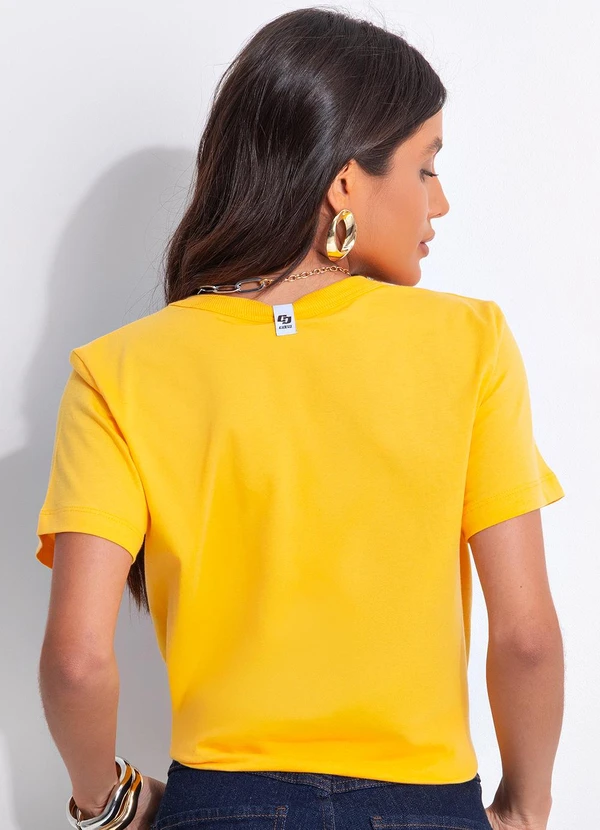 Colcci - Camiseta Amarelo 2