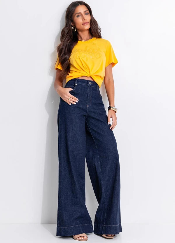 Colcci - Camiseta Amarelo 5