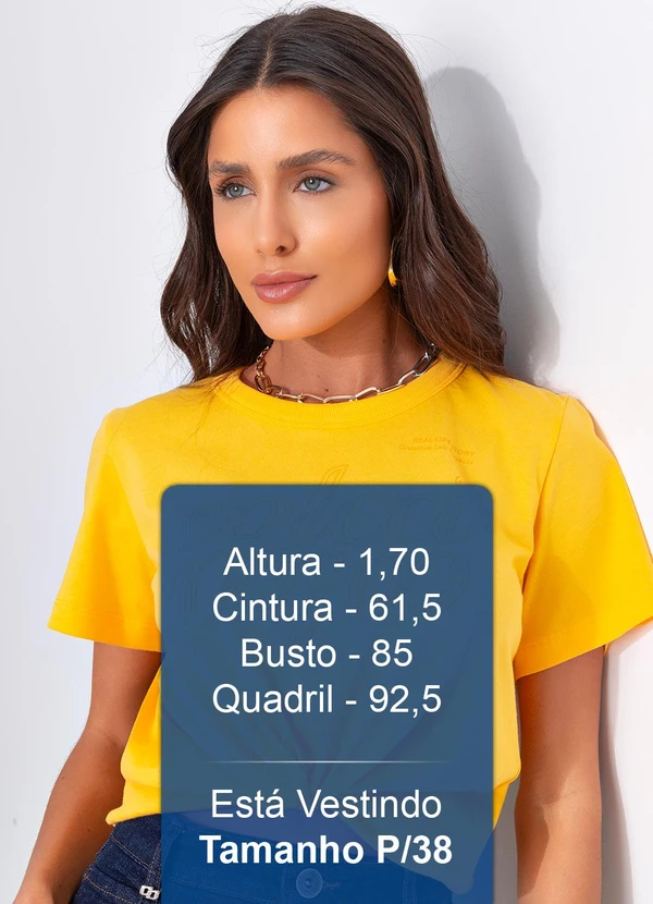 Colcci - Camiseta Amarelo 6