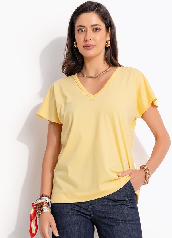 Colcci - Camiseta Amarelo