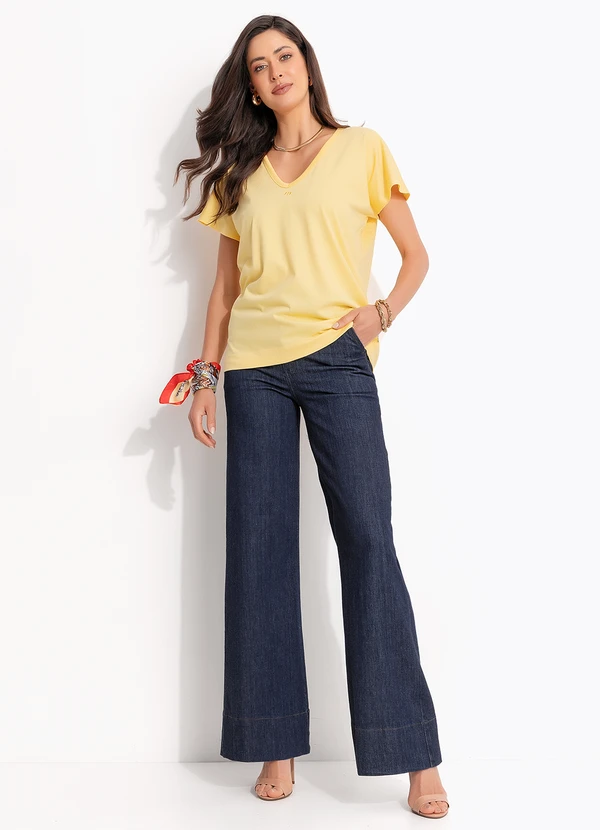 Colcci - Camiseta Amarelo 3