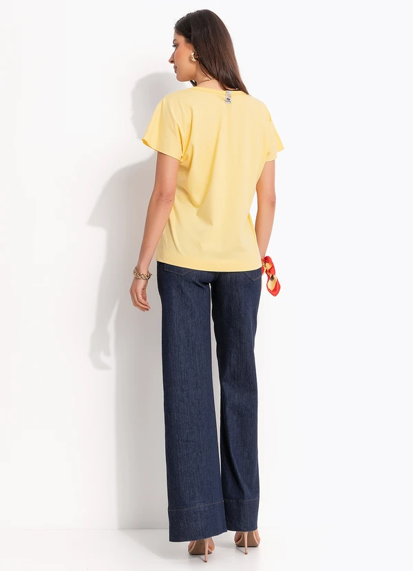 Colcci - Camiseta Amarelo 5