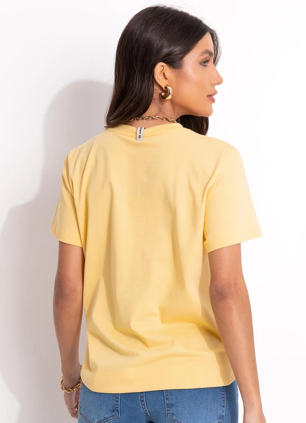 Colcci - Camiseta Amarelo 2