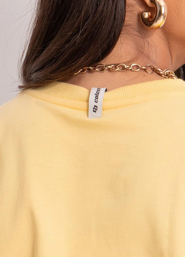 Colcci - Camiseta Amarelo 4