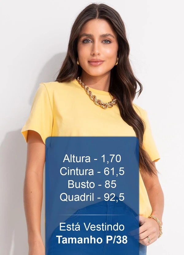 Colcci - Camiseta Amarelo 5