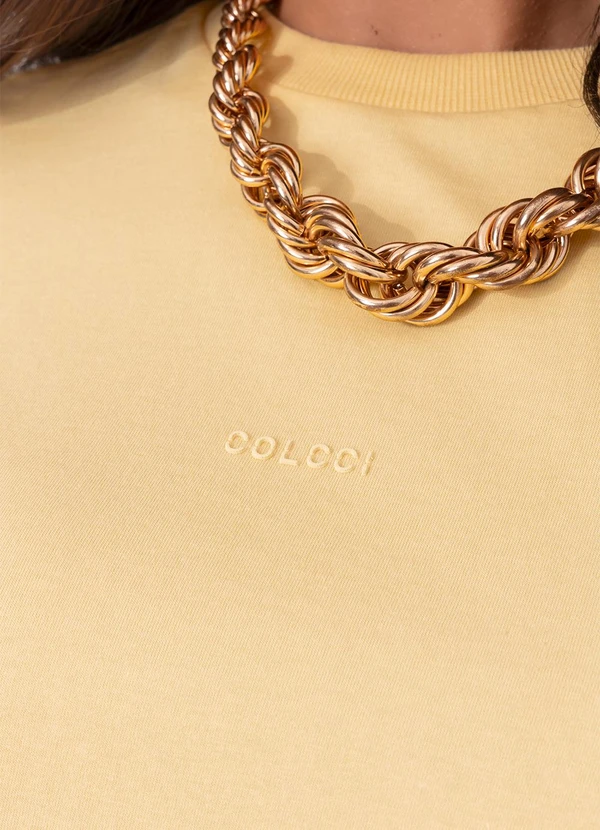 Colcci - Camiseta Amarelo 6