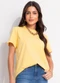 Colcci - Camiseta Preto - variação: Amarelo