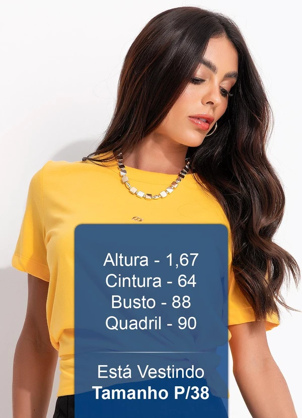 Colcci - Camiseta Amarelo 5