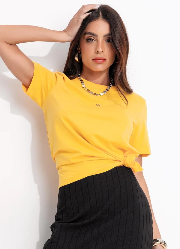 Colcci - Camiseta Amarelo 6