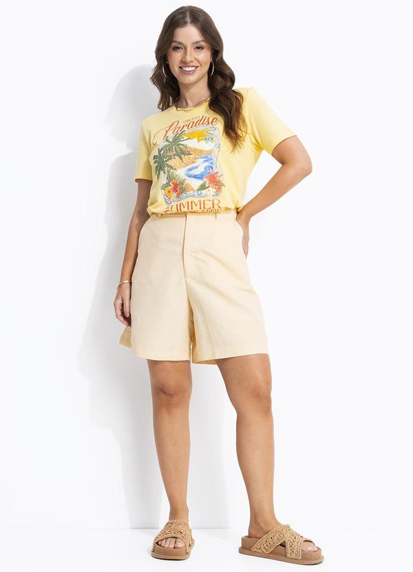 Colcci - Camiseta Amarelo 3