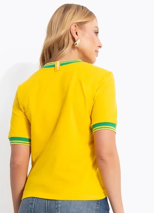 Colcci - Camiseta Amarelo - COLCCI