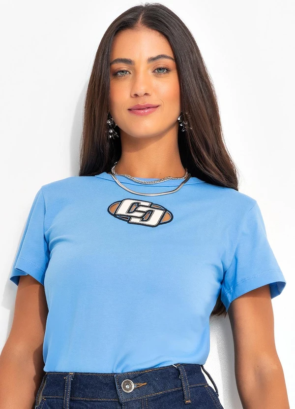 Colcci - Camiseta Azul