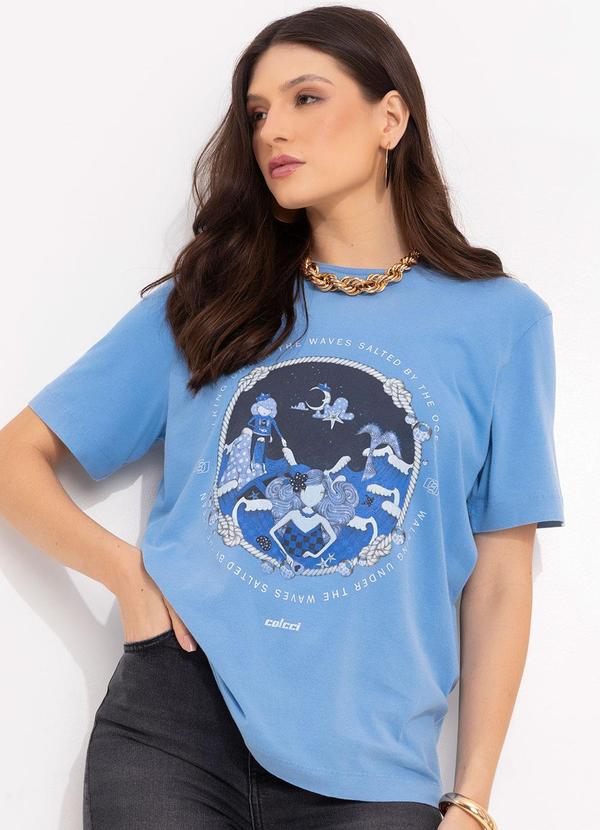 Colcci - Camiseta Azul