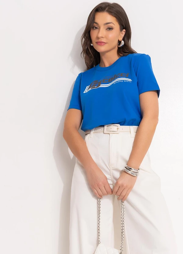 Colcci - Camiseta Azul 6