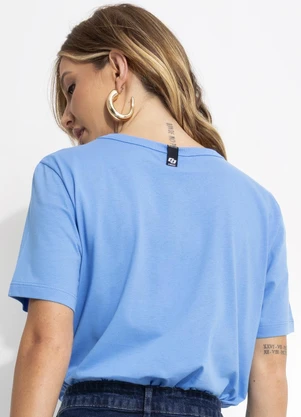 Colcci - Camiseta Azul - COLCCI