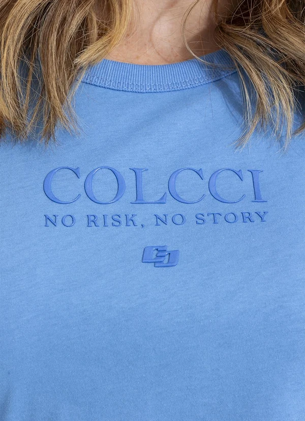 Colcci - Camiseta Azul 8