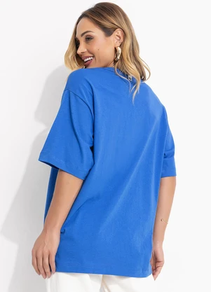 Colcci - Camiseta Azul - COLCCI