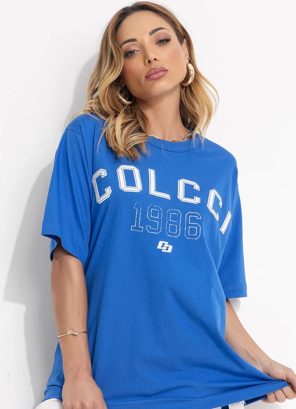 Colcci - Camiseta Azul 3