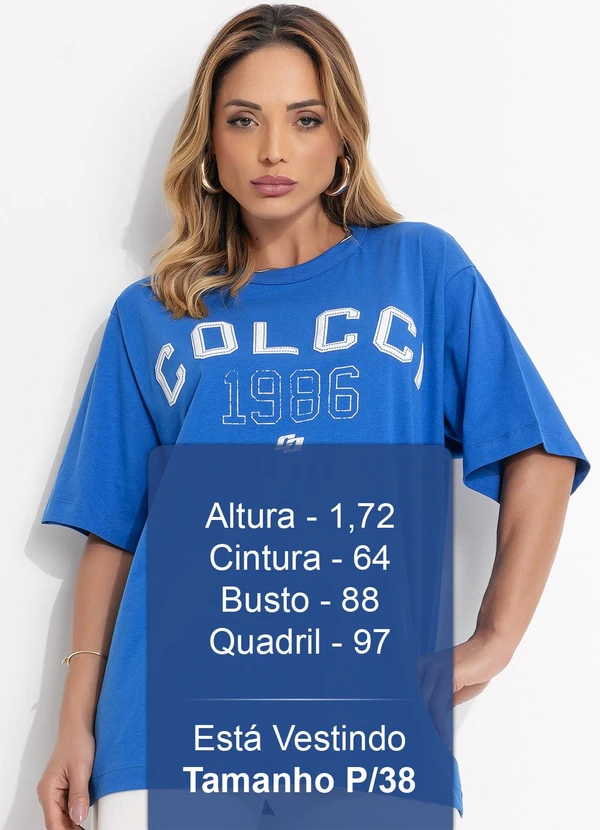 Colcci - Camiseta Azul 5