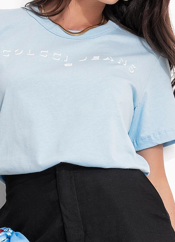 Colcci Jeans - Camiseta Azul 4