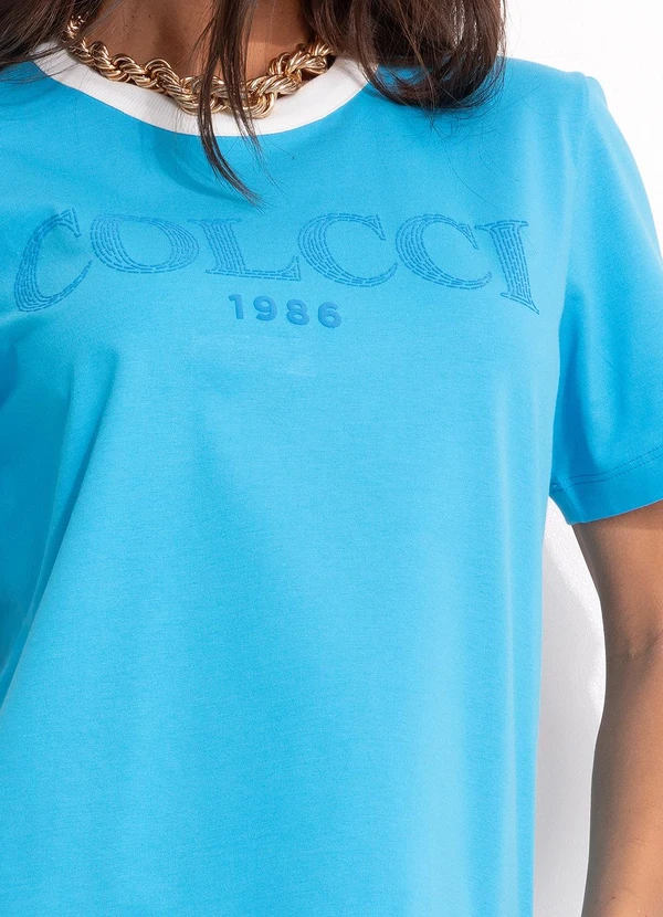 Colcci - Camiseta Azul 4