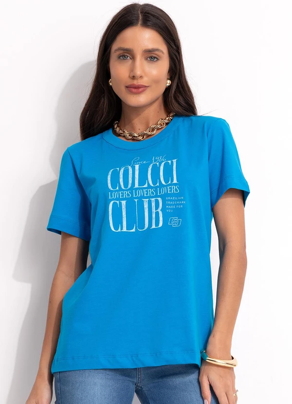 Colcci - Camiseta Azul