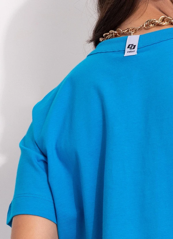 Colcci - Camiseta Azul 4